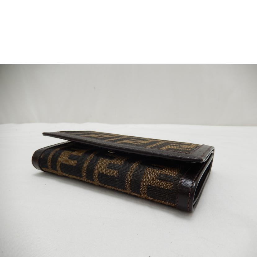 FENDI フェンディ/ズッカ柄二折り財布/2266.31052.008//ABランク/85