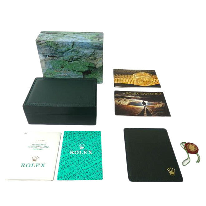 ROLEX ロレックス/エクスプローラーⅡ/黒文字盤/16570//W451822/Aランク/84