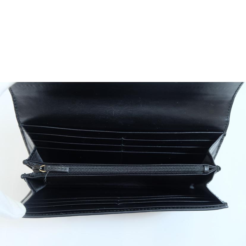 GUCCI グッチ/インターロッキングGシマレザー長財布/369663//525***/ABランク/71