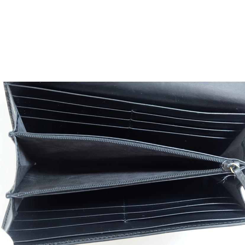 GUCCI グッチ/インターロッキングGシマレザー長財布/369663//525***/ABランク/71