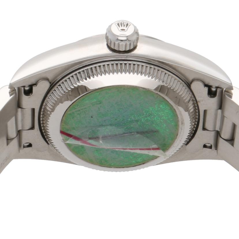 ROLEX ロレックス 腕時計 2005年頃製造 新品仕上済 オーバーホール済 ステンレス/オイスターパーペチュアル・ブラック/レディース/D番/76080//D96****/ABランク/75