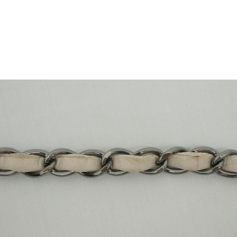 CHANEL シャネル/マトラッセWフラップツイードチェーンショルダー//9060794/Aランク/09