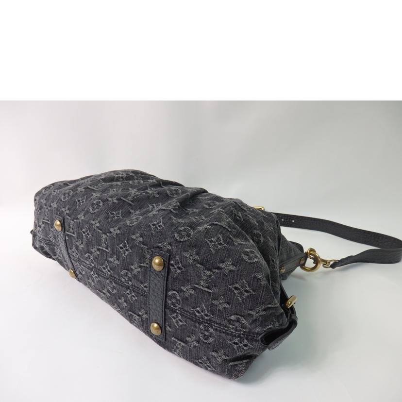 LV ルイヴィトン/ネオカヴィGM/モノグラム・デニム/ノワール/M95352//VI4067/ABランク/84