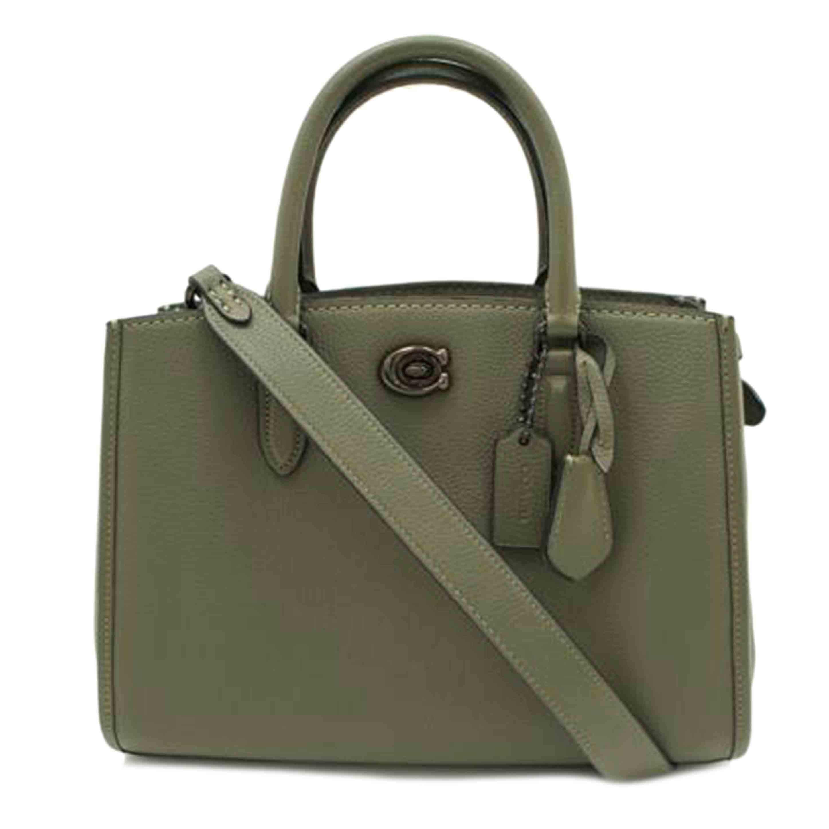 COACH コーチ/ブルックキャリーオール28/2WAY/アーミーグリーン/CE732//Aランク/75