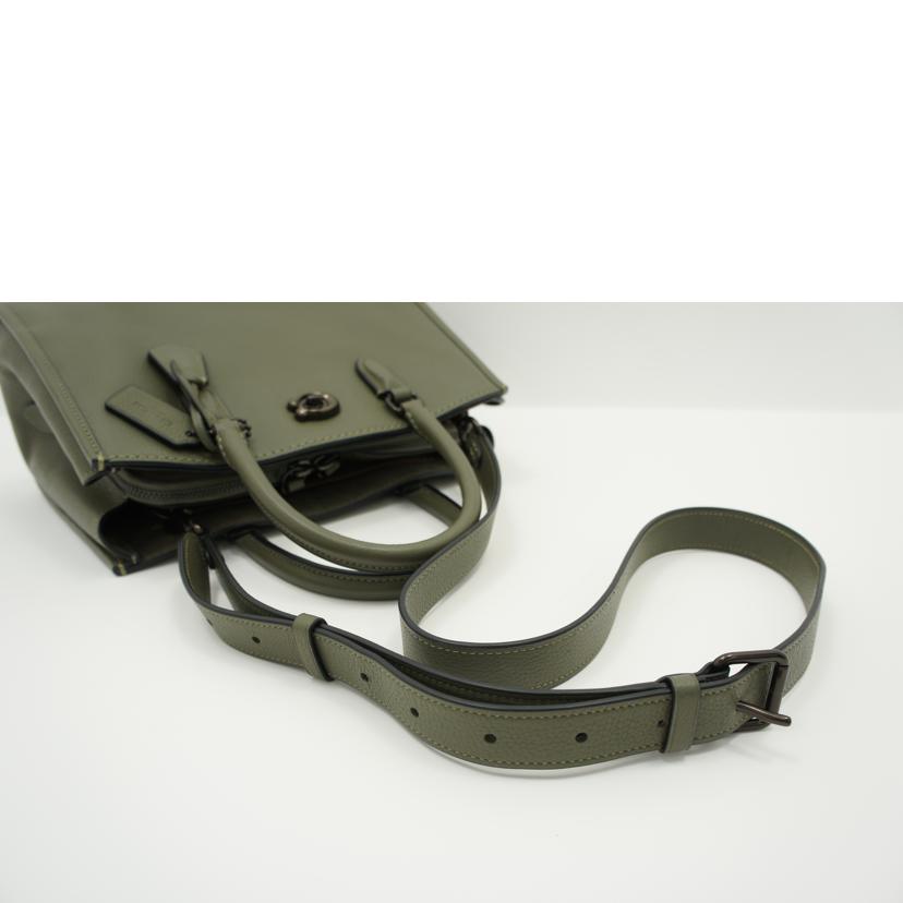 COACH コーチ/ブルックキャリーオール28/2WAY/アーミーグリーン/CE732//Aランク/75