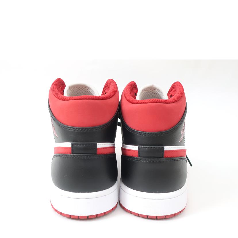 NIKE ナイキ/エアジョーダン1ミッド/27.5cm/Air Jordan1 Mid Red Black レッド×ブラック/554724-122//Aランク/65