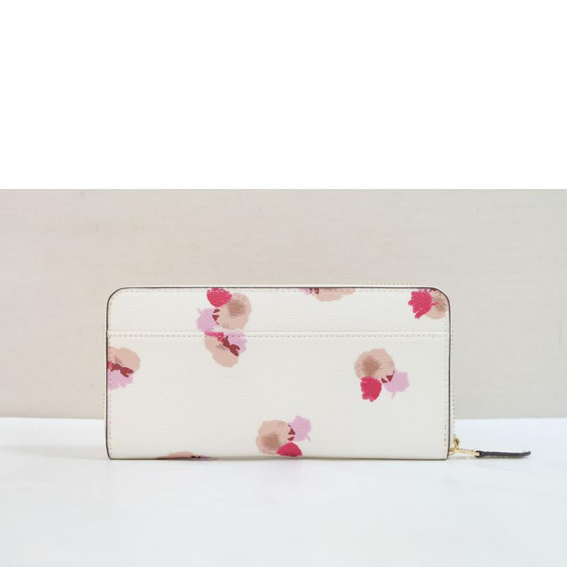 COACH コーチ/フローラルプリントアコーディオンジップ/キーホルダー/53794//K15**/Aランク/71