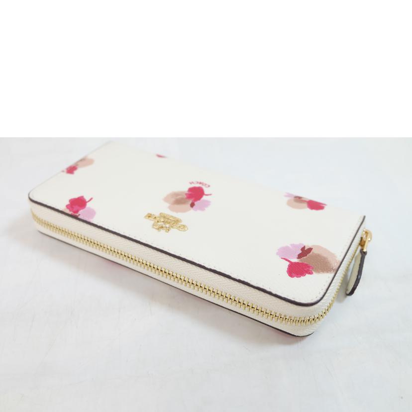 COACH コーチ/フローラルプリントアコーディオンジップ/キーホルダー/53794//K15**/Aランク/71