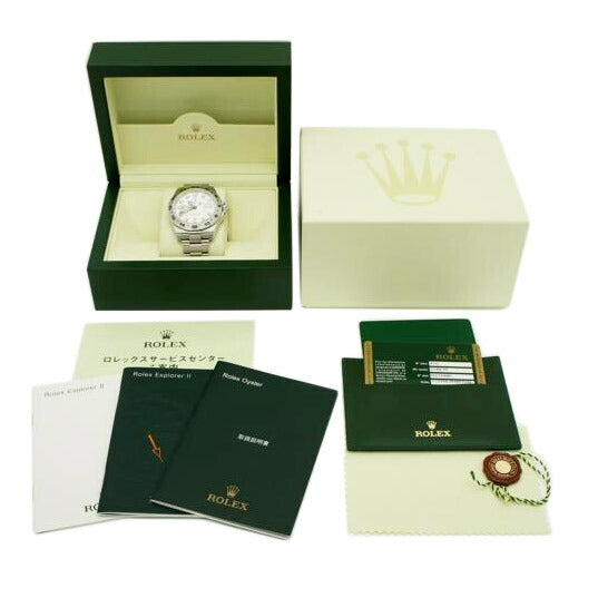 ROLEX ロレックス/エクスプローラーⅡ/白文字盤/216570//G374495/Aランク/75