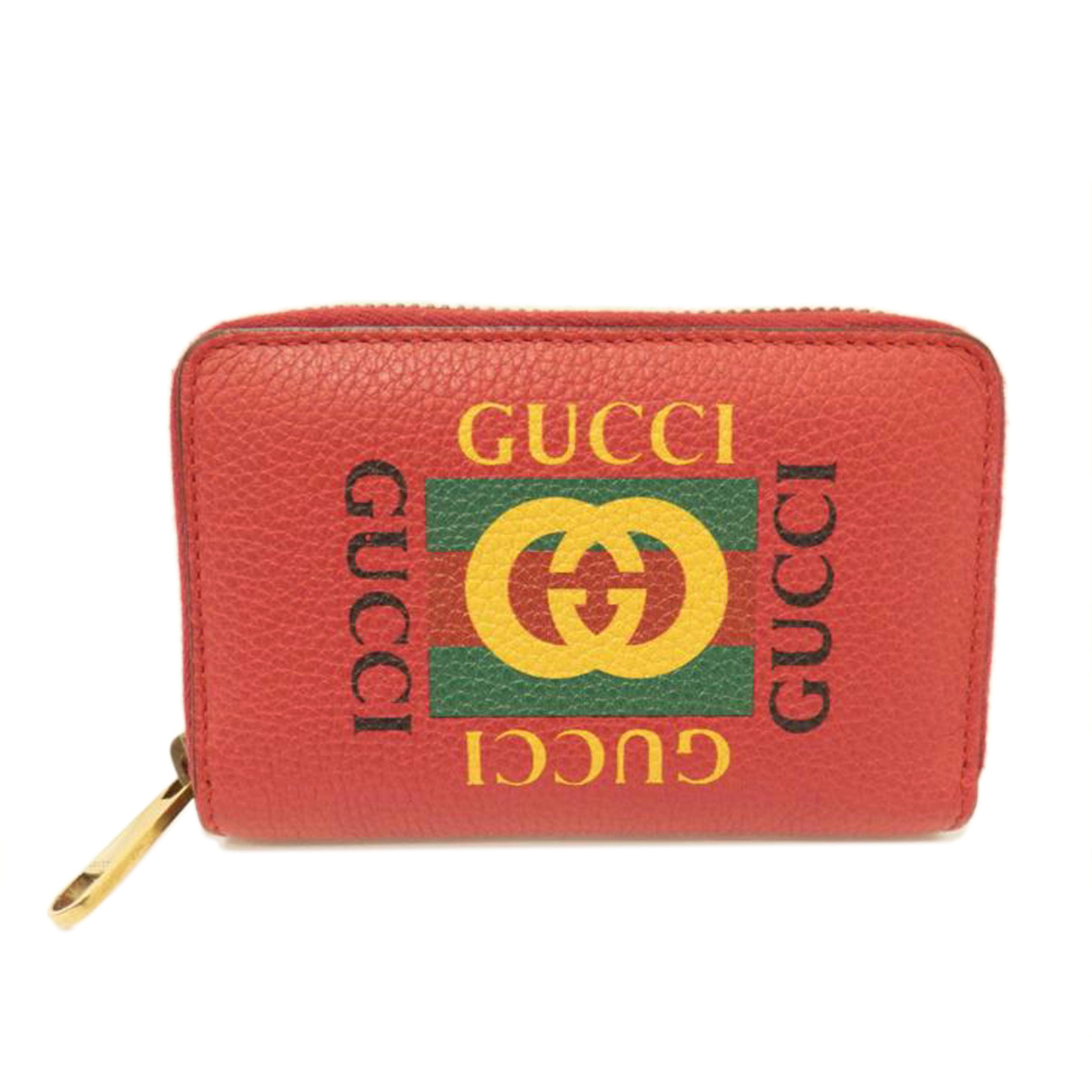 GUCCI グッチ/ロゴプリントマルチコインケース/496319//493075/ABランク/88