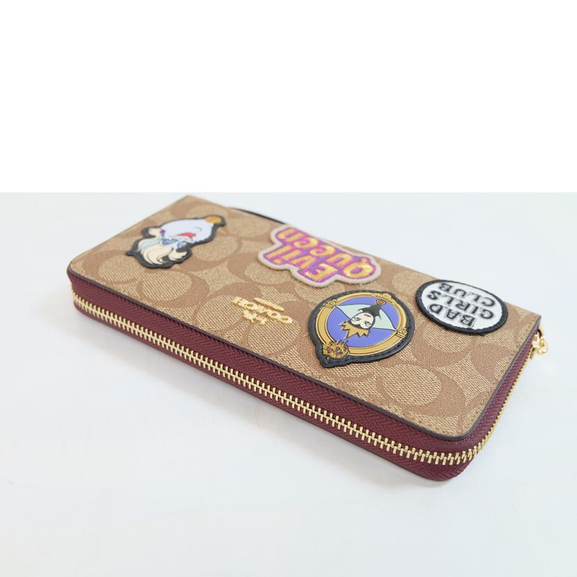 COACH コーチ/PVCシグネチャー ウィズランドパッチロングジップウォレット/CC336//A16**/SAランク/71