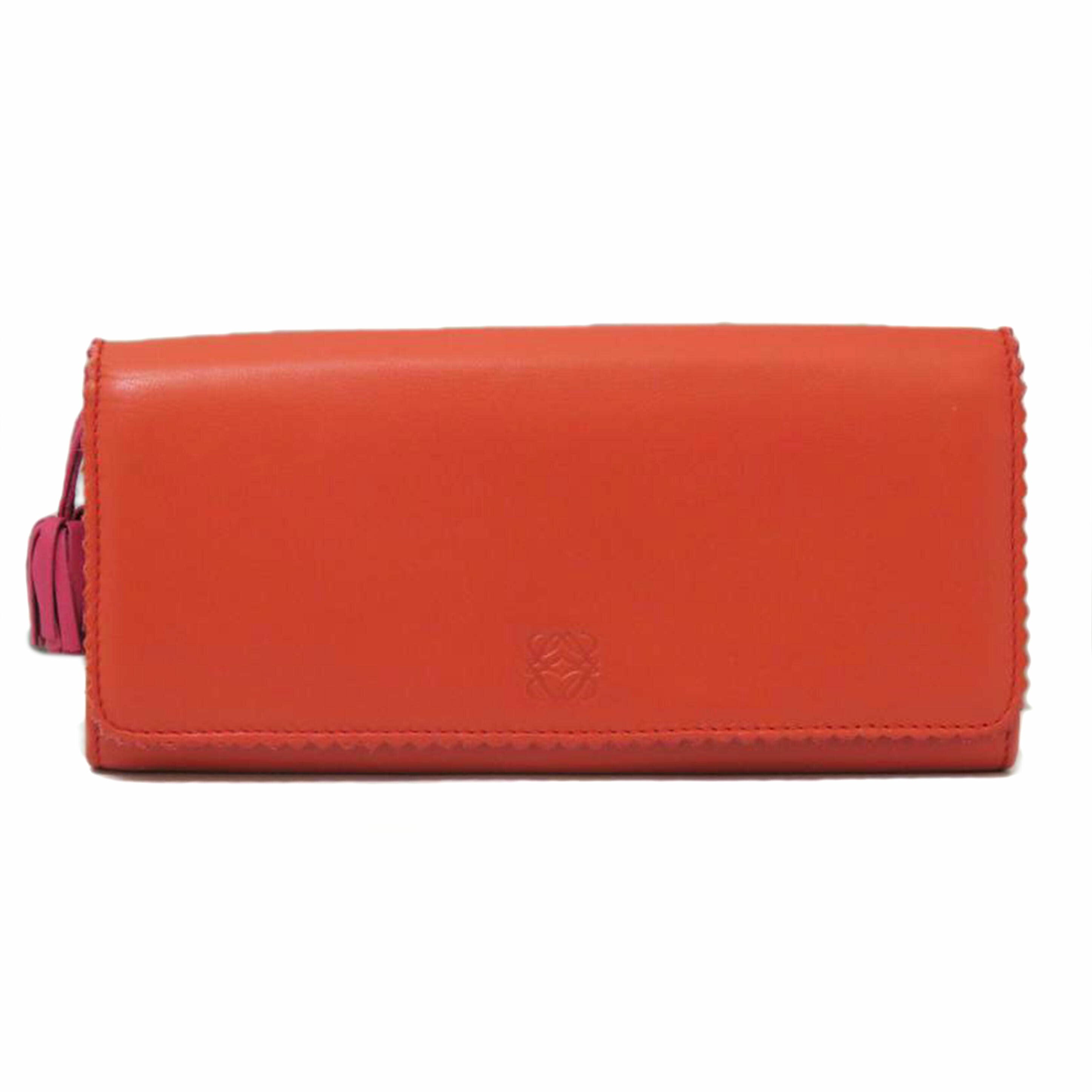 LOEWE ロエベ/アナグラムラムスキン長財布/101310//ABランク/90