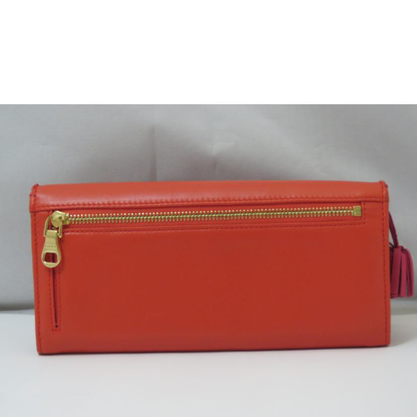 LOEWE ロエベ/アナグラムラムスキン長財布/101310//ABランク/90