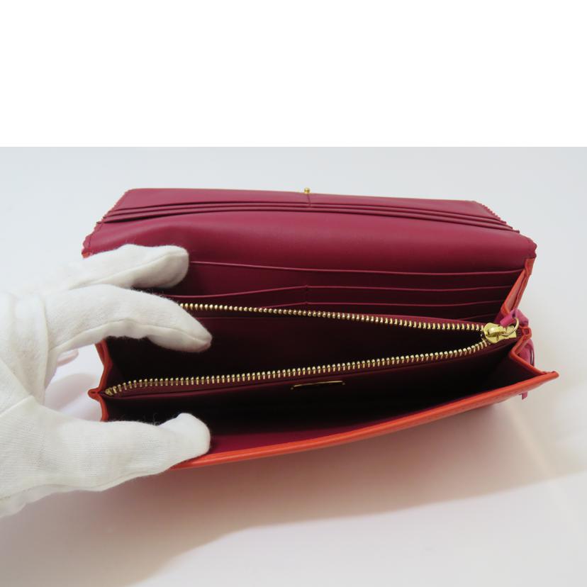 LOEWE ロエベ/アナグラムラムスキン長財布/101310//ABランク/90