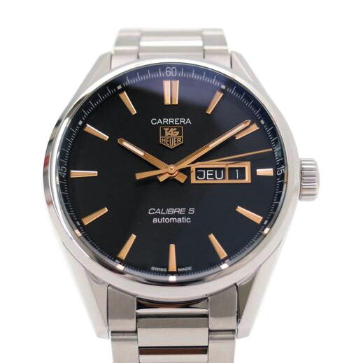 TAG Heuer タグホイヤー 腕時計 メンズ デイデイト ステンレス 裏スケ/カレラ・キャリバー5/自動巻き/WAR201C.BA0723//WKL4287/SAランク/69
