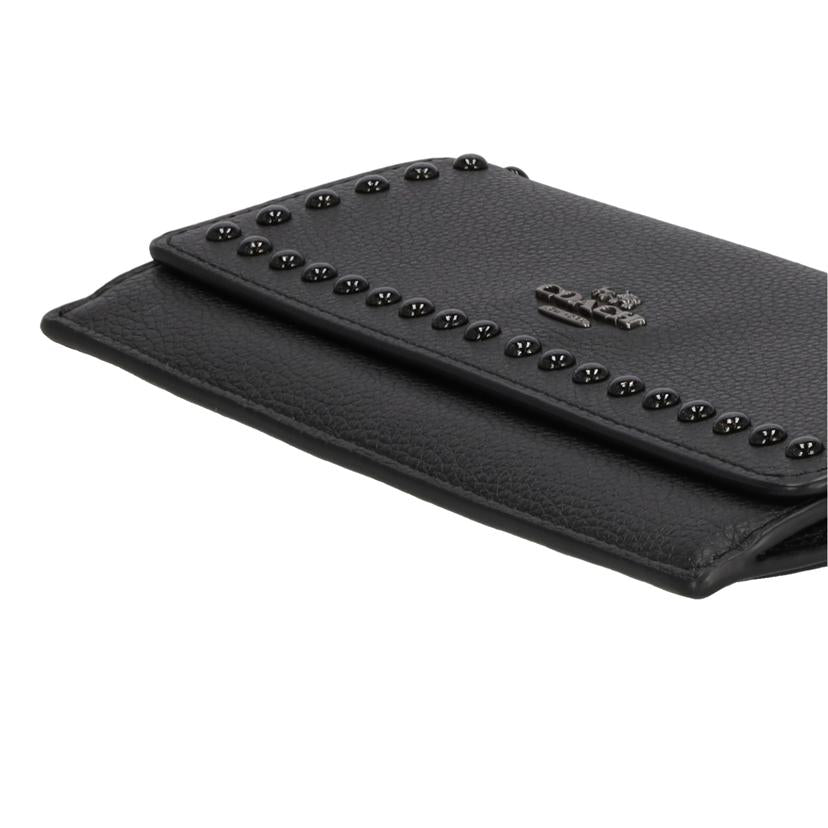 COACH コーチ/レザースタッズウォレット/53449//A16**/Aランク/37