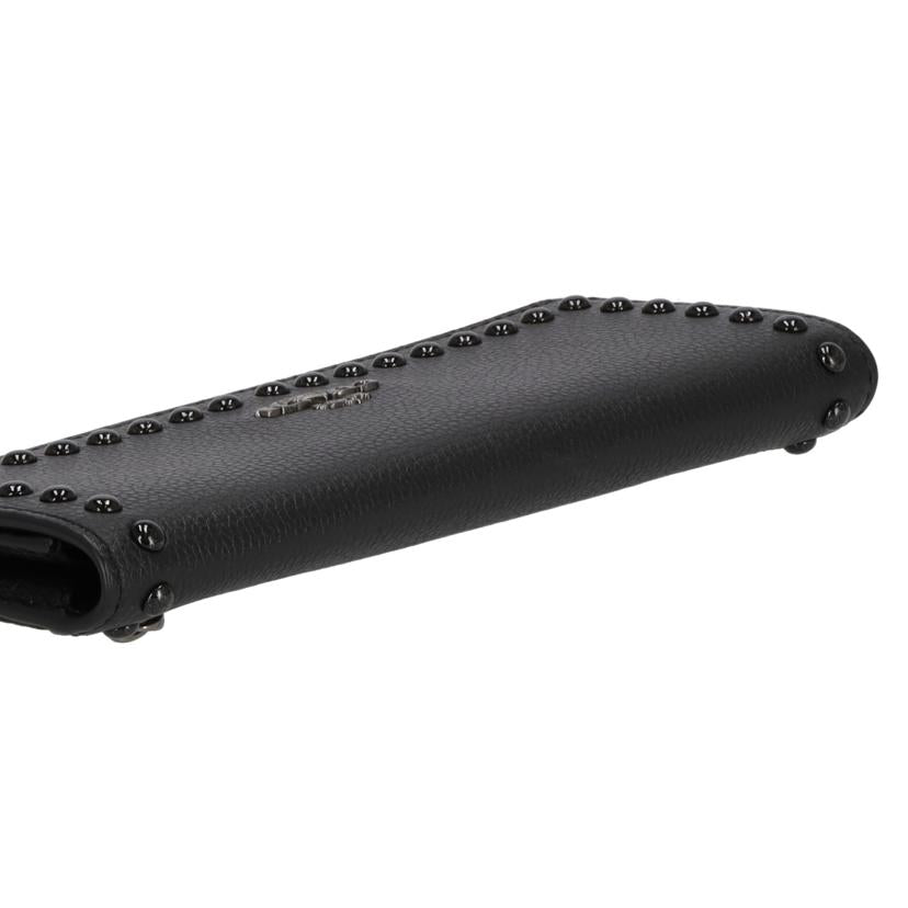 COACH コーチ/レザースタッズウォレット/53449//A16**/Aランク/37