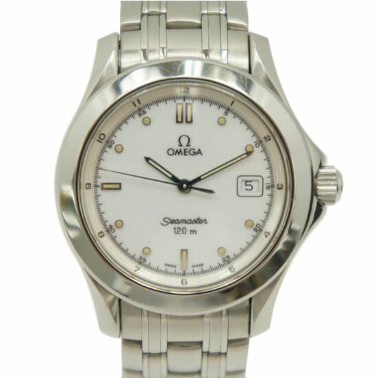 OMEGA オメガ/シーマスター/120m/白文字盤/メンズクオーツ/2511.2//54898099/ABランク/75