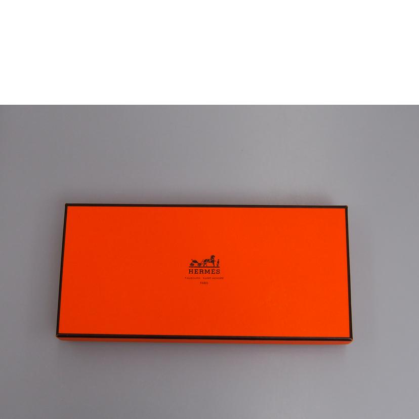 HERMES エルメス/ドゴン二つ折り財布ポーチ付き//SAランク/76