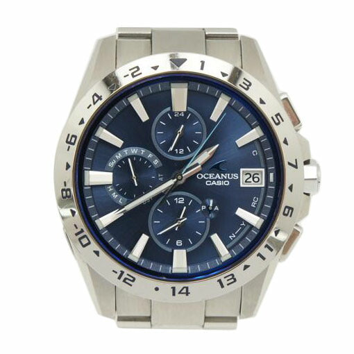 CASIO カシオ/オシアナス/電波ソーラー/メンズ/ocW-T3000//201182A0077/ABランク/75
