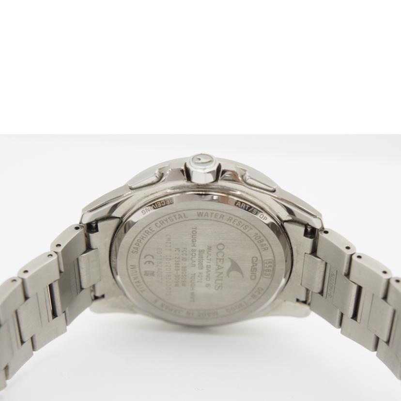 CASIO カシオ/オシアナス/電波ソーラー/メンズ/ocW-T3000//201182A0077/ABランク/75