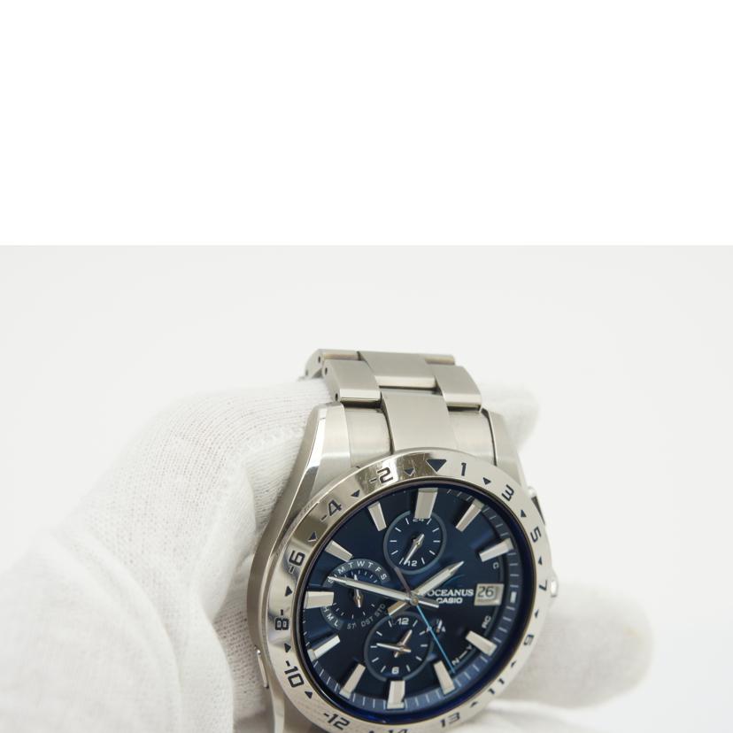 CASIO カシオ/オシアナス/電波ソーラー/メンズ/ocW-T3000//201182A0077/ABランク/75