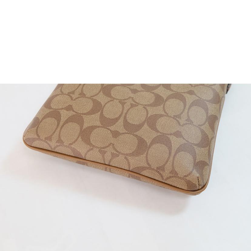 COACH コーチ/PVCシグネチャーショルダーバック/F58309//L18**/Aランク/71