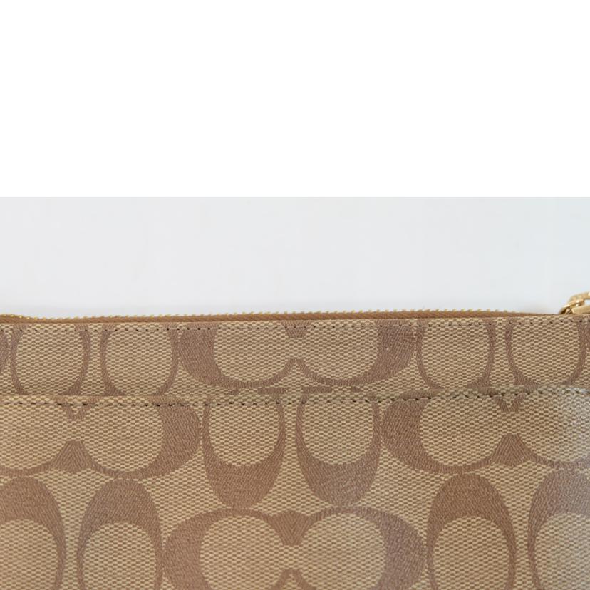 COACH コーチ/PVCシグネチャーショルダーバック/F58309//L18**/Aランク/71