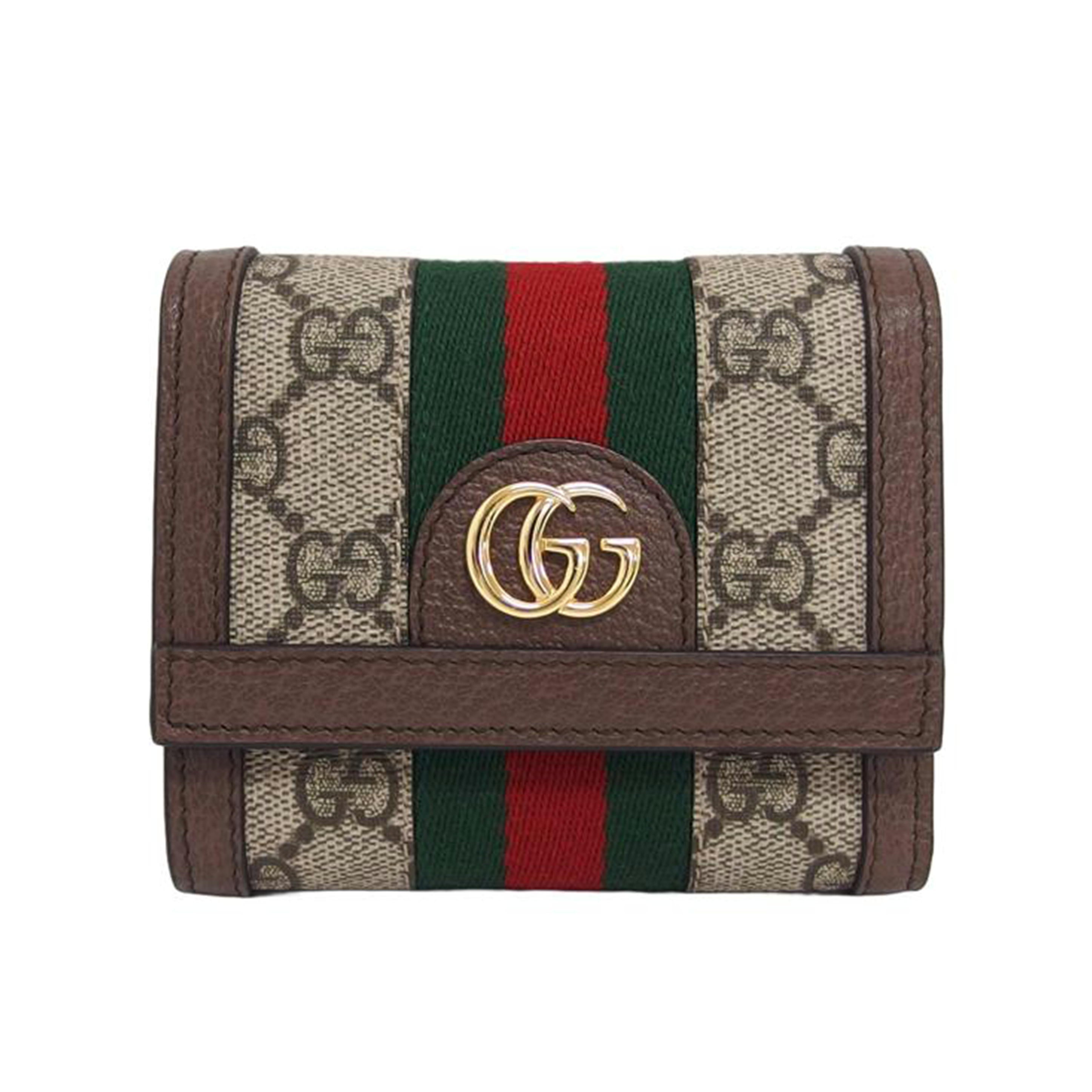 GUCCI グッチ/オフディアGGスプリーム/三つ折り財布/523174//041*/Aランク/04