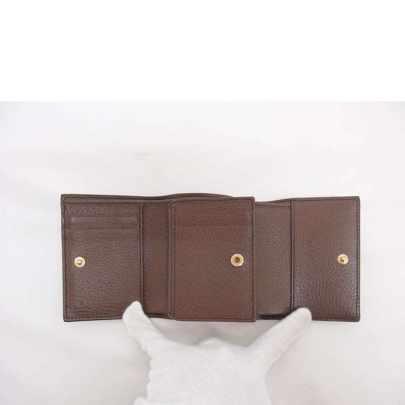 GUCCI グッチ/オフディアGGスプリーム/三つ折り財布/523174//041*/Aランク/04
