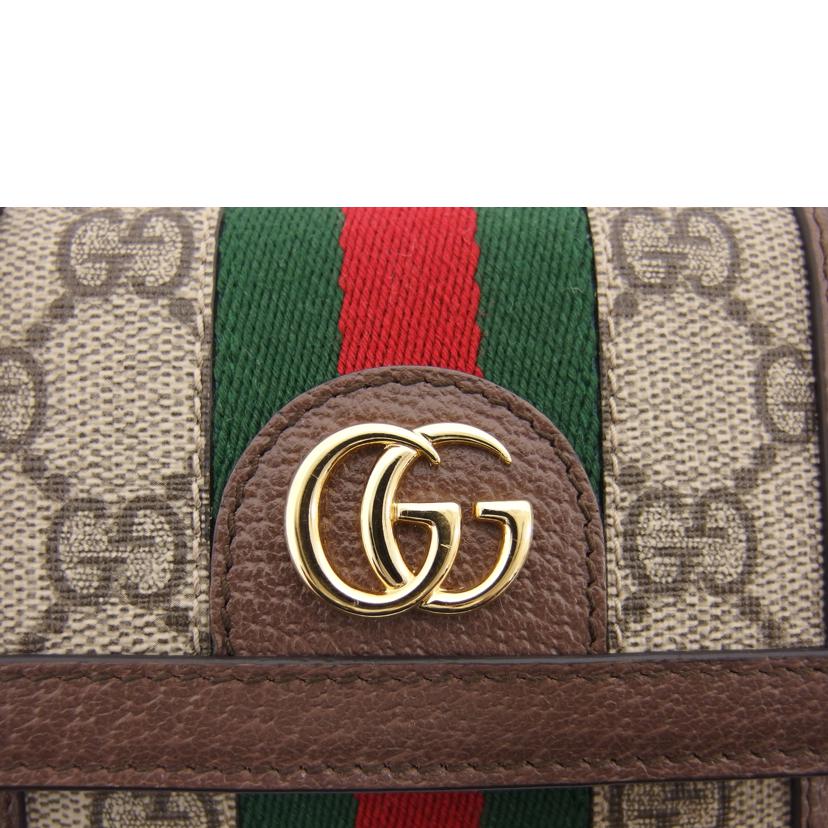 GUCCI グッチ/オフディアGGスプリーム/三つ折り財布/523174//041*/Aランク/04