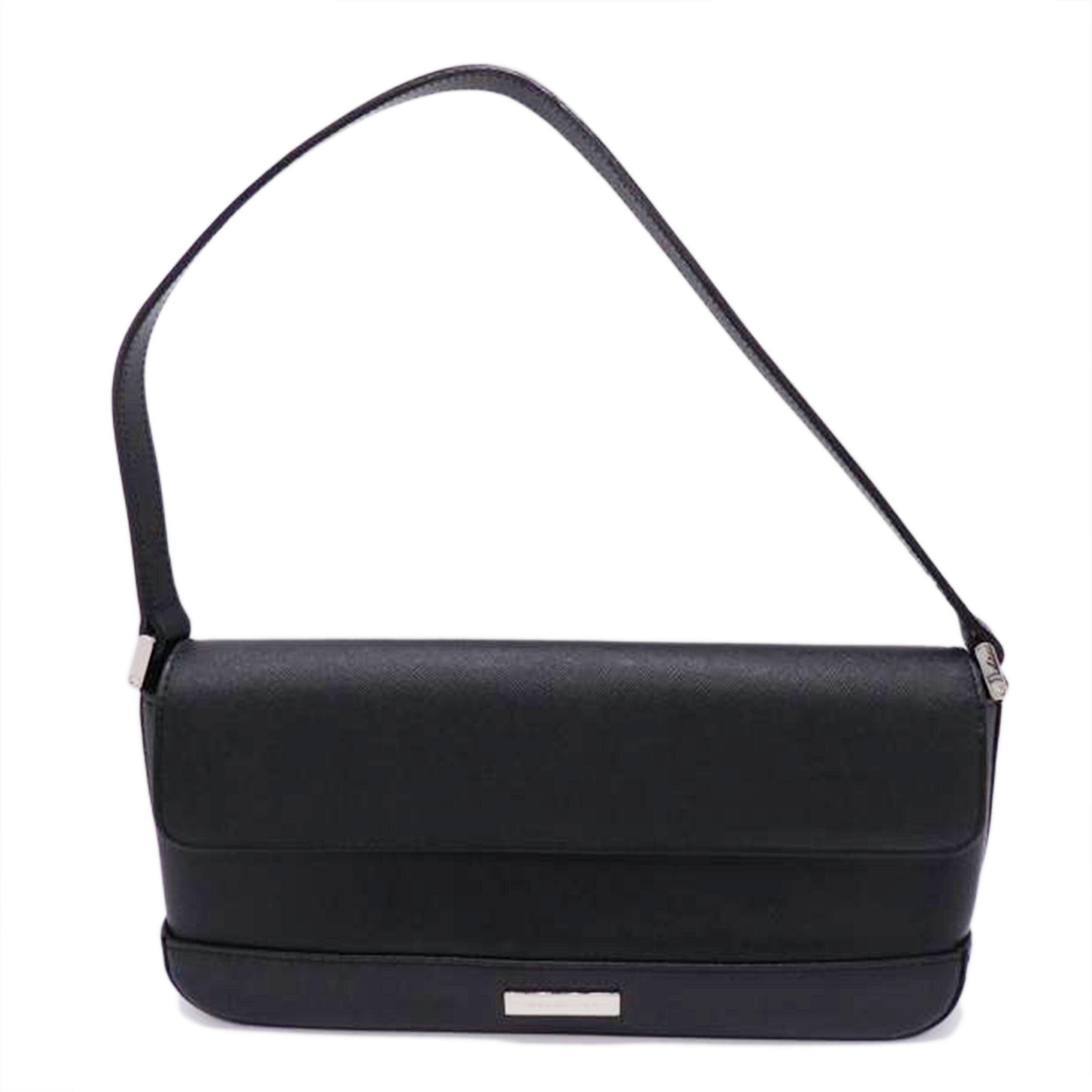 BURBERRY バーバリー/ハンドバッグ/ワンショルダーバッグ/ブラック//Aランク/02