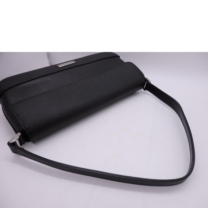 BURBERRY バーバリー/ハンドバッグ/ワンショルダーバッグ/ブラック//Aランク/02