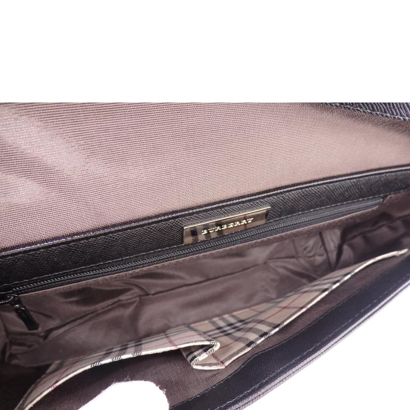 BURBERRY バーバリー/ハンドバッグ/ワンショルダーバッグ/ブラック//Aランク/02