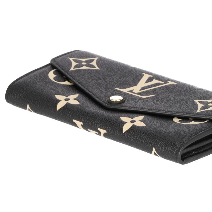 LV ルイヴィトン/ポルトフォイユ・サラ/モノグラムアンプラント/M80496//RFI*/ABランク/75