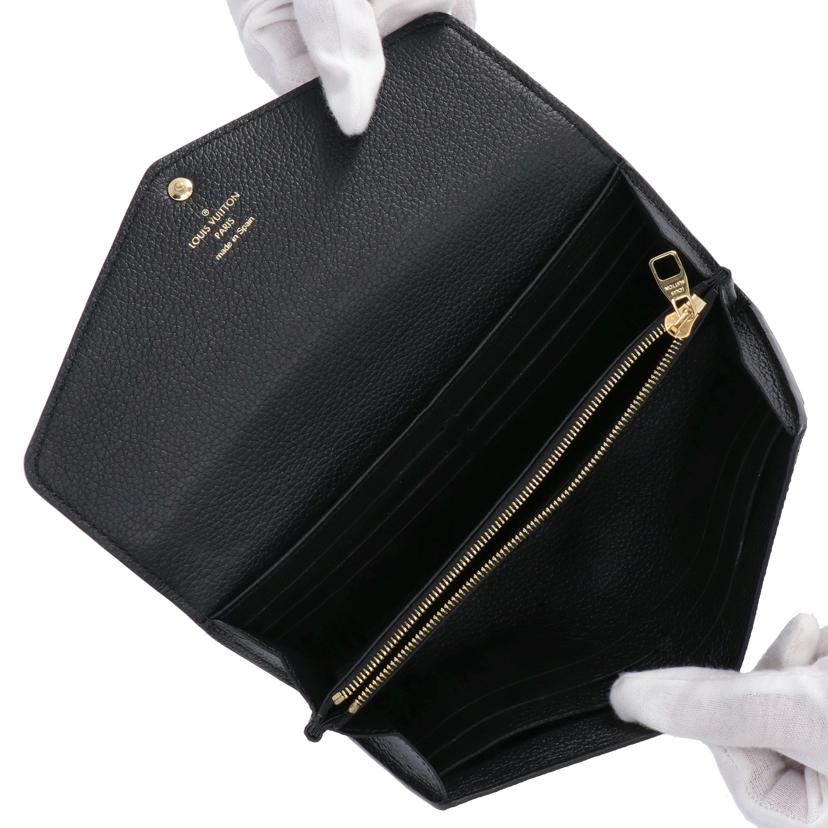 LV ルイヴィトン/ポルトフォイユ・サラ/モノグラムアンプラント/M80496//RFI*/ABランク/75