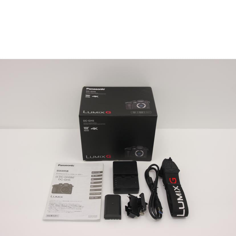 Panasonic パナソニック/ミラーレス一眼/LUMIX DC-GH5 /LUMIX DC-GH5 //WH7EB001131/ABランク/75
