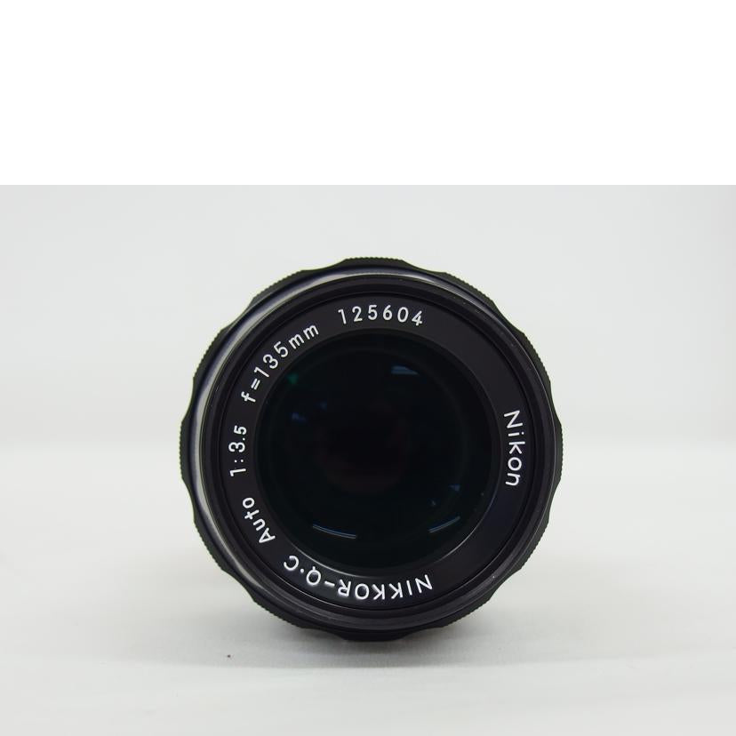 NIKON ニコン/交換レンズ/NIKKOR-Q.C AUTO 135mm F=3.5//125604/ABランク/04