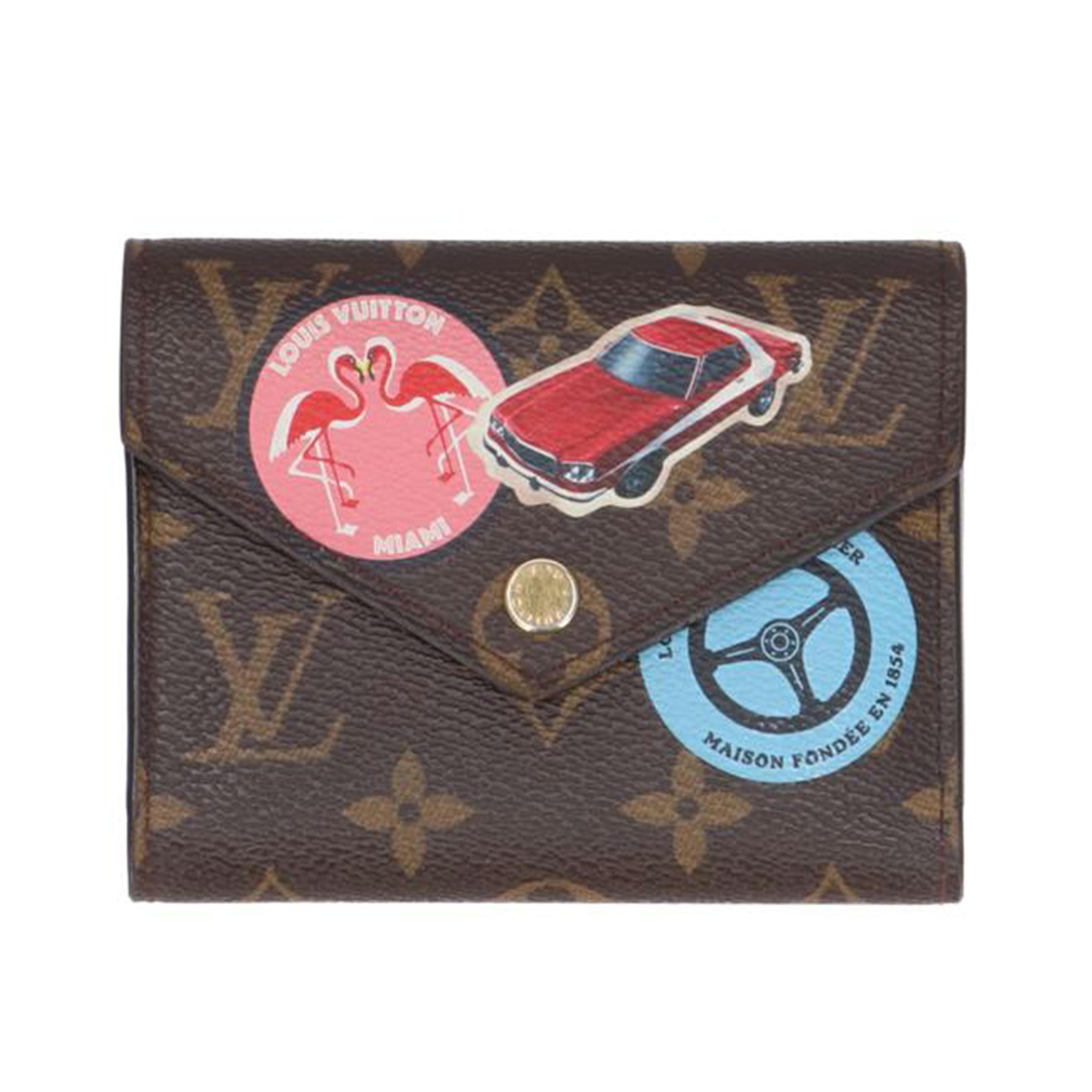 LV ルイヴィトン/ポルトフォイユ/ヴィクトリーヌ/M62151//SP2***/ABランク/81