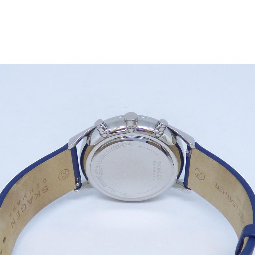 SKAGEN スカーゲン/メンズクロノグラフ/クオーツ/シェル文字盤/SKW6653//112***/Bランク/64