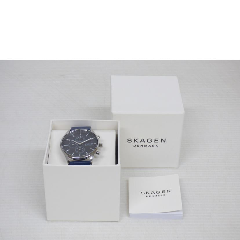 SKAGEN スカーゲン/メンズクロノグラフ/クオーツ/シェル文字盤/SKW6653//112***/Bランク/64