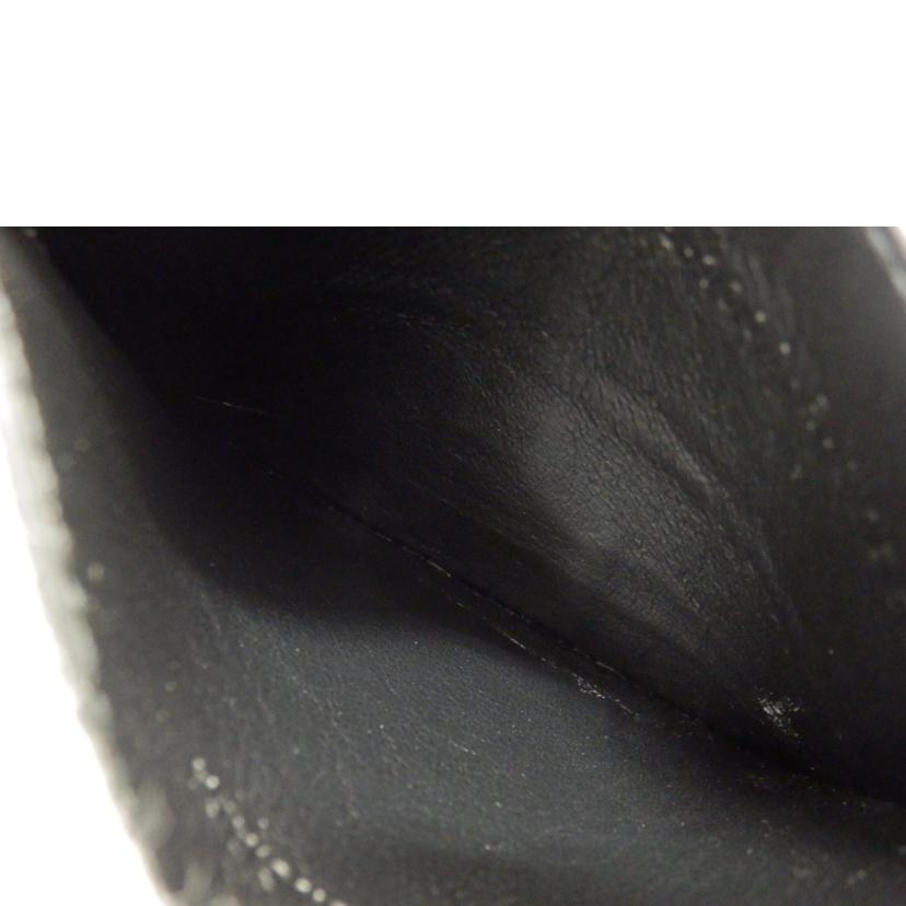 BALENCIAGA バレンシアガ/レザー型押しカードケース//Aランク/88