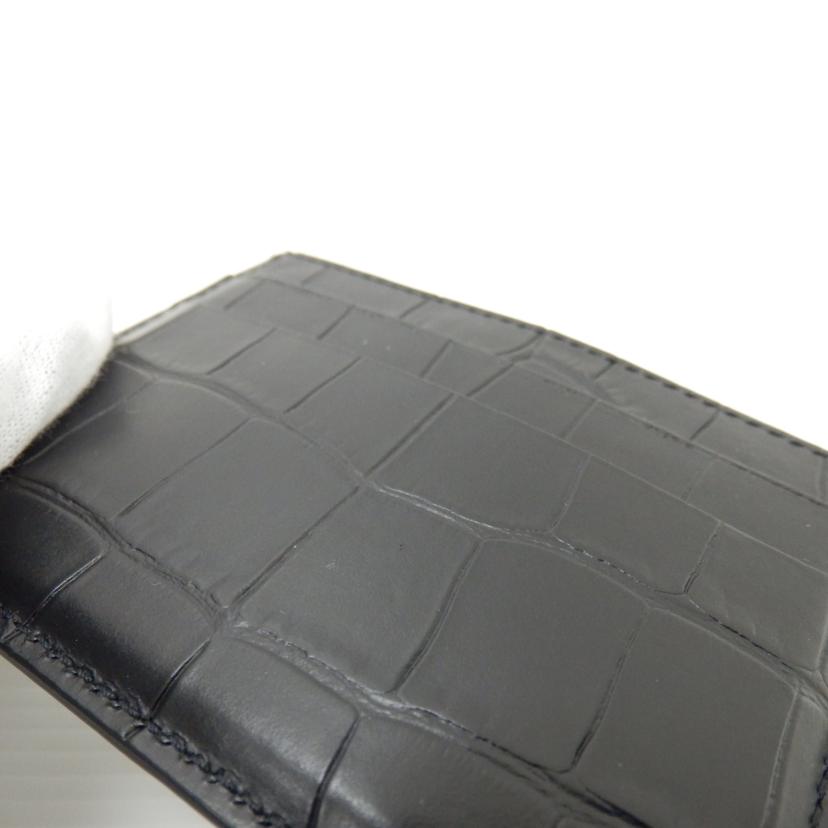 BALENCIAGA バレンシアガ/レザー型押しカードケース//Aランク/88