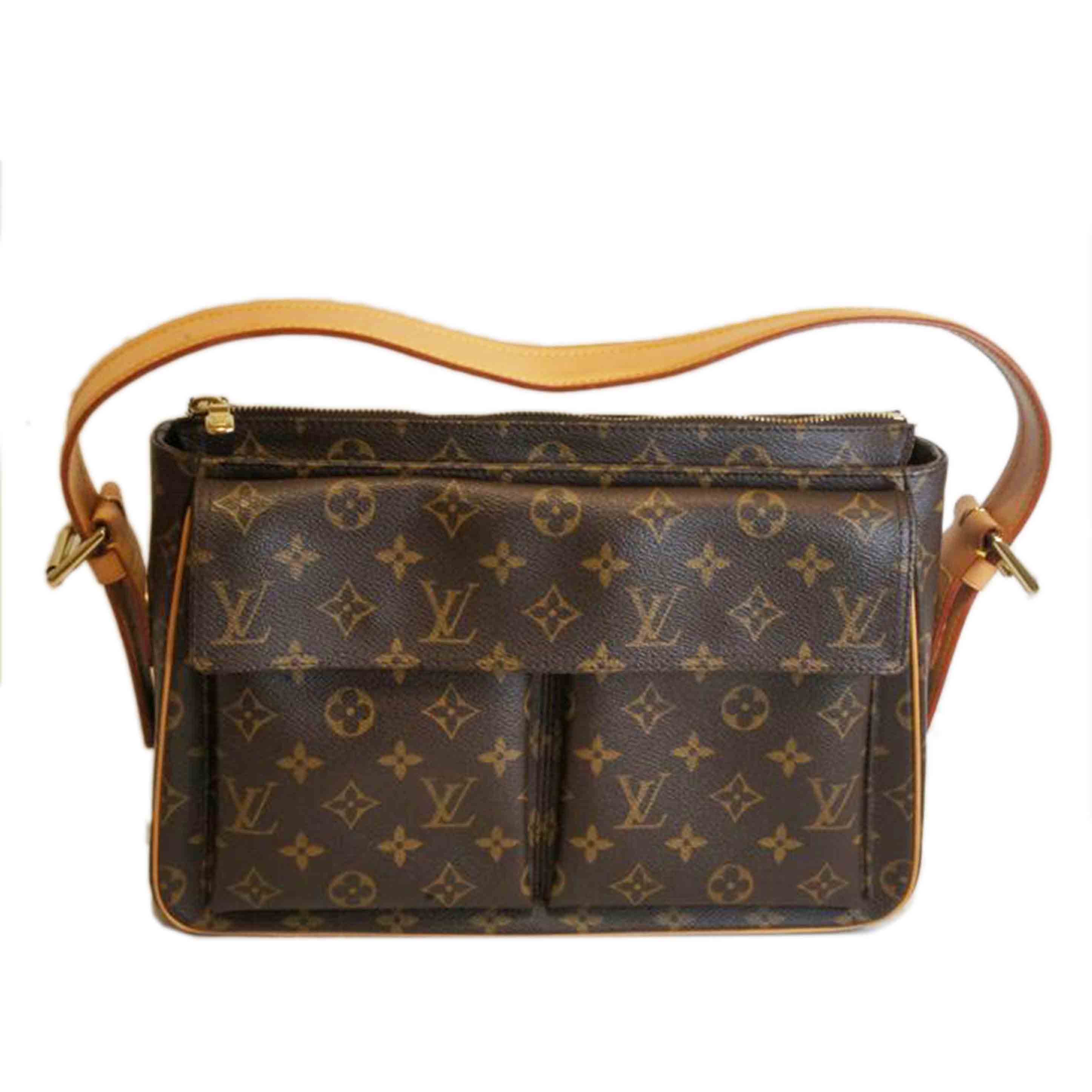 LOUIS VUITTON ルイヴィトン ルイ・ヴィトン ビトン ショルダーバッグ ハンドバッグ トートバッグ ブラウン メンズ レディース 定番 人気 LV 斜め掛け 肩がけ/ヴィバシテGM/モノグラム/M51163//MI0***/Aランク/92