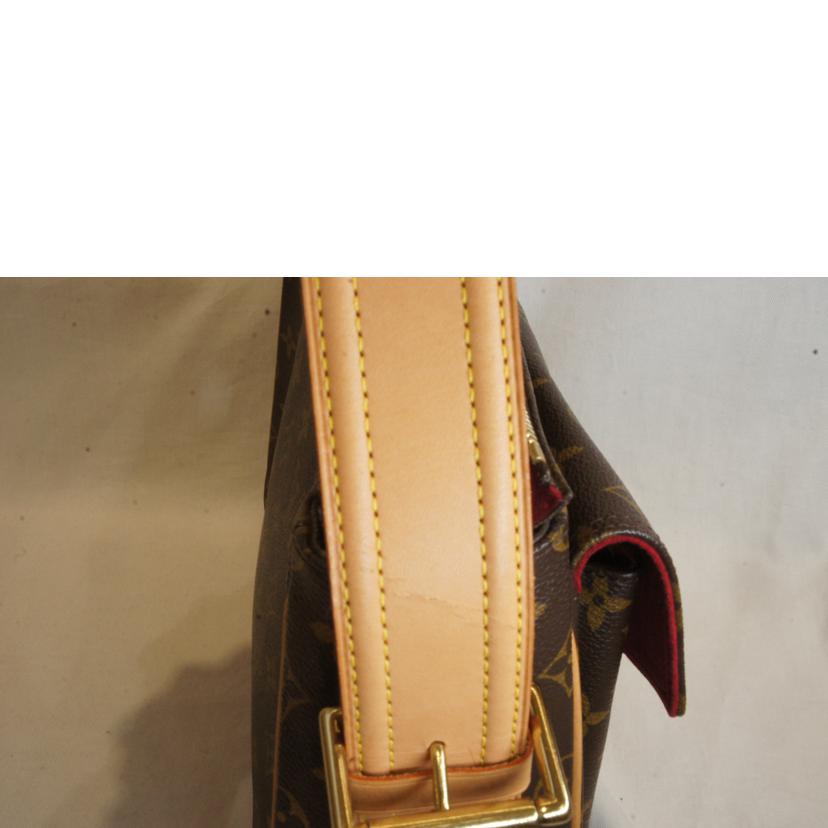 LOUIS VUITTON ルイヴィトン ルイ・ヴィトン ビトン ショルダーバッグ ハンドバッグ トートバッグ ブラウン メンズ レディース 定番 人気 LV 斜め掛け 肩がけ/ヴィバシテGM/モノグラム/M51163//MI0***/Aランク/92