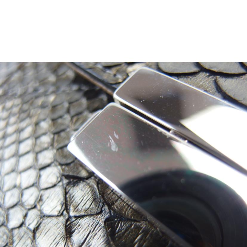 NAGATANI/ナガタニ パイソン3wayショルダーバック オリーブ//Aランク/83