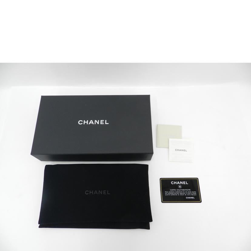 CHANEL シャネル 黒 /カンボンライン・ラウンドファスナー長財布/ブラック/A50078//20538798/ABランク/69