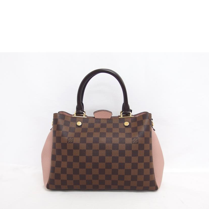LV ルイ・ヴィトン ビトン ダミエ・エベヌ 市松模様 ブラウン 茶 ショルダーバッグ ハンドバッグ トートバッグ ブラウン メンズ レディース 定番 人気 斜め掛け 肩がけ/ブリタニー/ダミエ/エベヌ/マグノリア/N41674//MI2***/ABランク/04