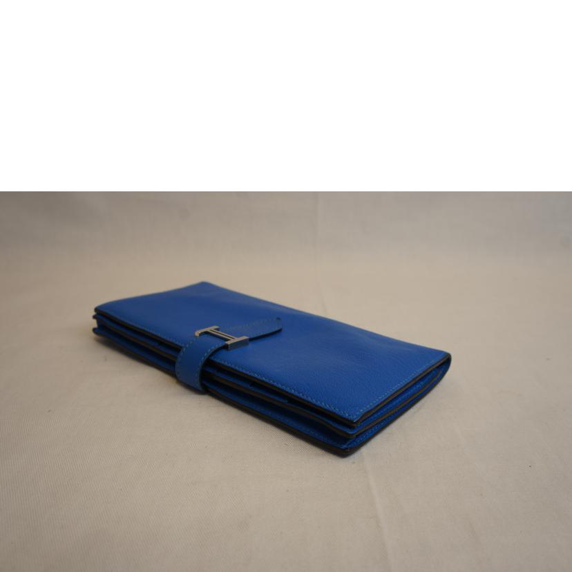 HERMES エルメス/ベアンスフレ/ブルー//C/ABランク/92