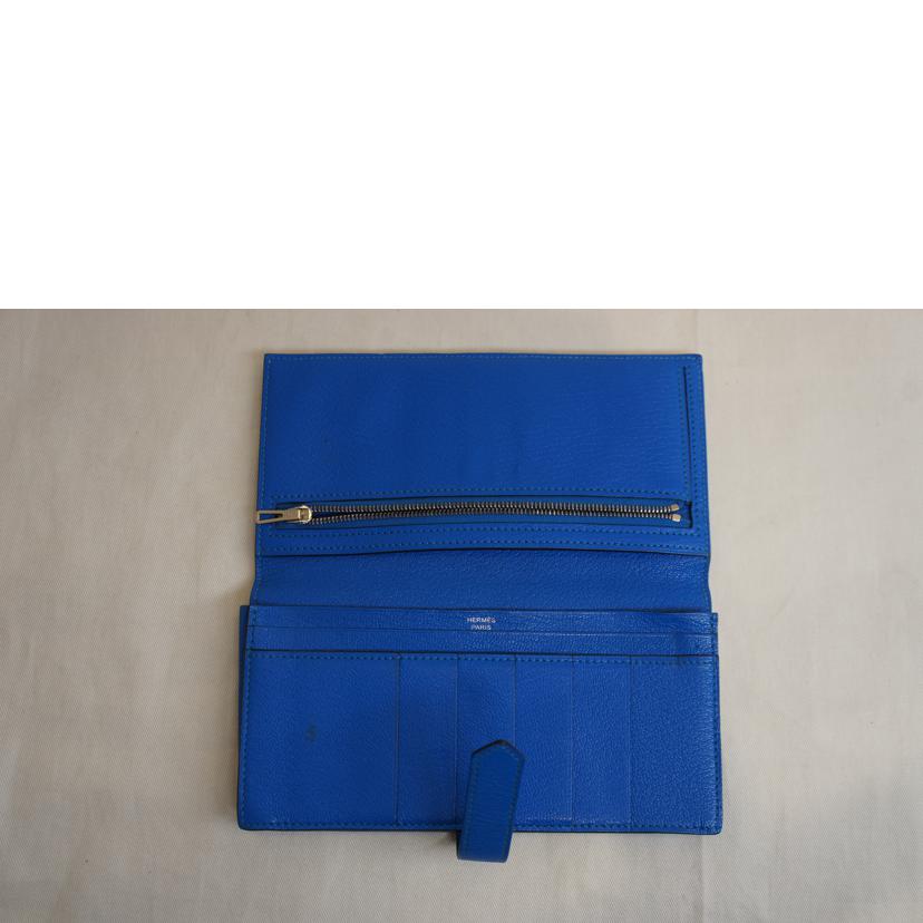 HERMES エルメス/ベアンスフレ/ブルー//C/ABランク/92